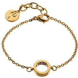 Edblad Monaco Bracelet - Gold/Transparent