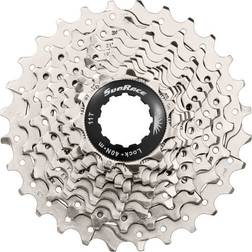 SunRace Cassette 10 Speed 11-28t CSRS0 Zilver Alu Spider