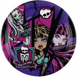 Amscan Plates Monster High 2 8-pack