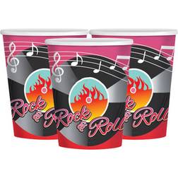 Amscan Paper Cup Classic 50's 266ml 8-pack