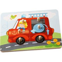 Haba Clutching Puzzle Fire! Fire! 6 Pieces