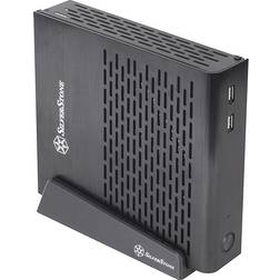 Silverstone Petit PT13 SST-PT13B Intel Mini-ITX DH-61AG DQ77KB Colore Nero