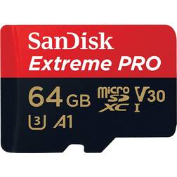 SanDisk Tarjeta Microsdhc Extreme Pro 64gb 100mb/s Adaptador