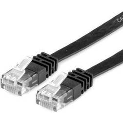 Value Extra-Flat RJ45 UTP Cat6a 1m