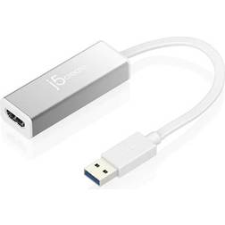 j5create Slim HDMI/USB-A - Displayport 3.0 0.4ft