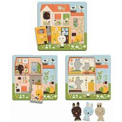 Djeco 3 Layer Rabbit House