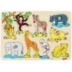 Goki Africa Baby Animals 9 Pieces