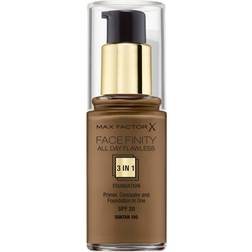 Max Factor Facefinity 3-in-1 Foundation Sun Tan 100 30 ml