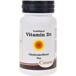 Camette Vitamin D3 30µg 180 st