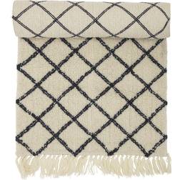 Bloomingville Diamond Sort, Beige, Multifarve 70x200cm