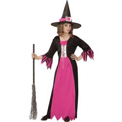 Widmann Witch Childrens Costume Pink