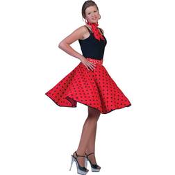 Bristol Womens Rock n Roll Skirt Red