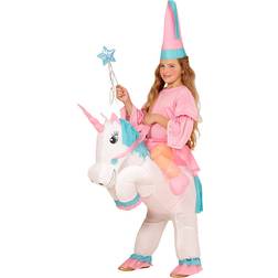 Widmann Airblown Inflatable Unicorn with Hat