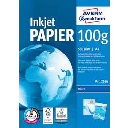 Avery Bright White A4 100g/m² 500Stk.