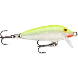 Rapala Original Floater 3cm Silver Fluorescent Chartreuse