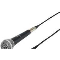 Renkforce PM58B Zangmicrofoon Hand Zendmethode:Kabelgebonden Incl. kabel Microfoon (6.3 mm jackplug) Kabelgebonden
