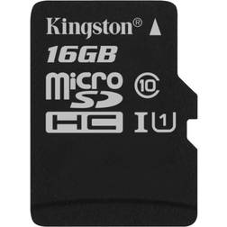 Kingston microSDHC 16GB Canvas Select negro