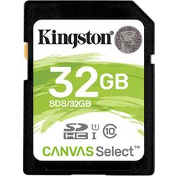 Kingston Canvas Select SDHC Class 10 UHS-I U1 80/10MB/s 32GB