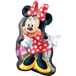 Amscan Pallone Minnie Vestito Rosso 48x81cm