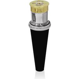 English Pewter Shotgun Cartridge Bottle Stopper