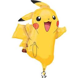 Amscan Ballon Aluminium Supershape pikachu 62x78 Cm Jaune 62x78 cm