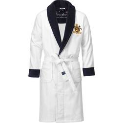 Newport Yacht Club Bathrobe Unisex - White/Blue