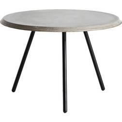 Woud Soround Low Concrete Coffee Table 23.6"