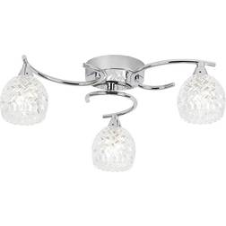 Endon Boyer Ceiling Flush Light 40cm