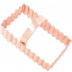 Eddingtons Vintage Design Shortbread Copper Fluted Cookie Cutter 8.5 cm