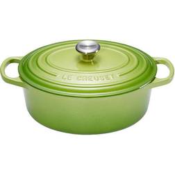 Le Creuset Palm Signature Cast Iron Oval med lock 4.1 L 27 cm