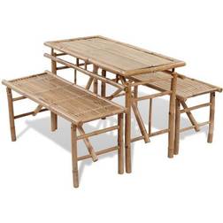 vidaXL 41502 Patio Dining Set, 1 Table incl. 8 Chairs