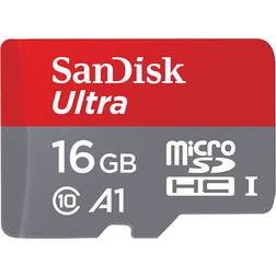 SanDisk ultra 16gb microsdhc (98mb/s) uhs-i (a1) muistikortti