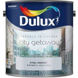 Dulux Travels In Colour City Gateway Ceiling Paint, Wall Paint Steel Parade 2.5L