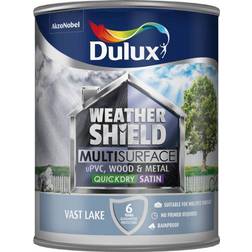 Dulux Weathershield Multisurface Wood Paint, Metal Paint Vast Lake 0.75L