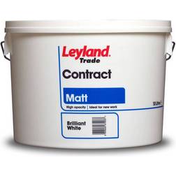 Contract Matt Ceiling Paint, Wall Paint Brilliant White 10L