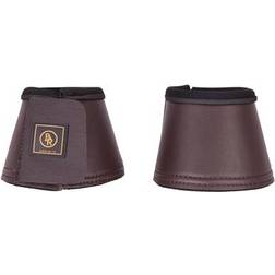 Br Cloches pour cheval imprimé croco Equitation Pro Max Marron