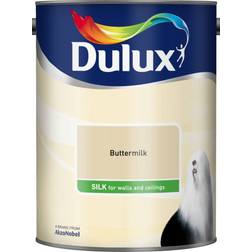Dulux Silk Ceiling Paint, Wall Paint Vanilla Sundae,Buttermilk 5L