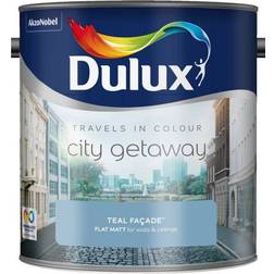 Dulux Travels In Colour City Gateway Ceiling Paint, Wall Paint Teal Facade 2.5L