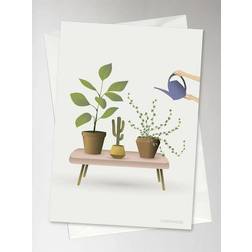 Vissevasse Growing Plants Plakat 15x21cm