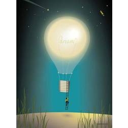Vissevasse Dreaming Plakat 15x21cm