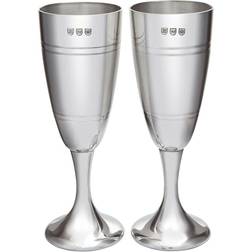 Wentworth Pewter Celebration Champagne Glass 20cl 2pcs