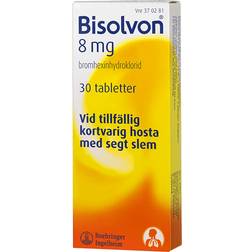 Bisolvon 8mg 30 st Tablett