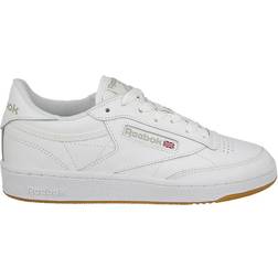 Reebok Club C 85 White Light Grey Gum Women's