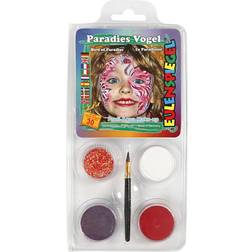 Eulenspiegel Face Paint Motif Set Asstd Colours Paradise Bird