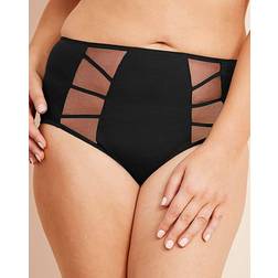 Elomi Slip Taille Haute - Noir