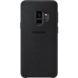 Samsung EF-XG965 Alcantara Cover Negra para Galaxy S9