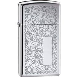 Zippo Windproof Slim Chrome Venetian