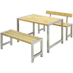 Plus 185581-1 Caféset, 1 Bord inkl. 2 Stolar & 2 Soffor