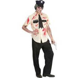 Widmann Zombie Politimand Kostume