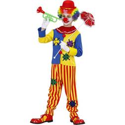 Widmann Déguisement clown coloré 11/14 ans